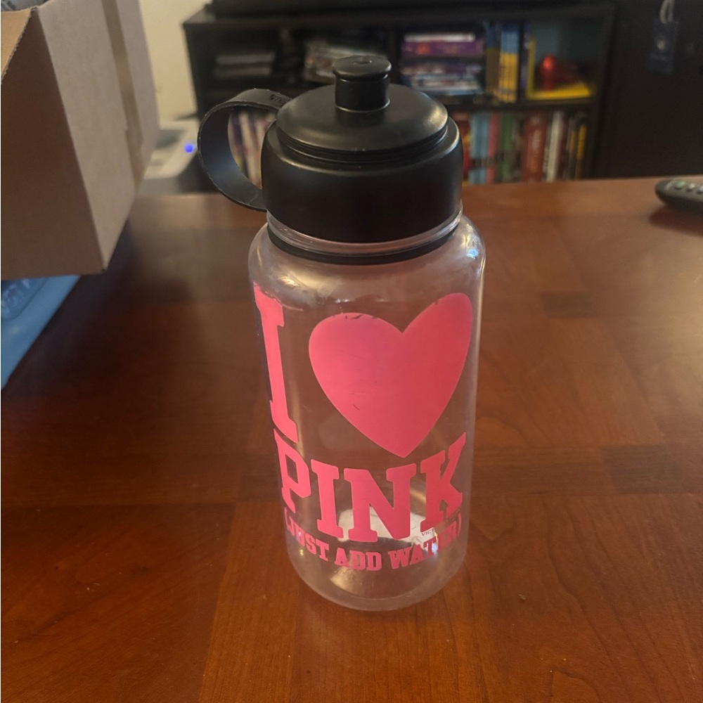 Victoria’s Secret I love pink water bottle